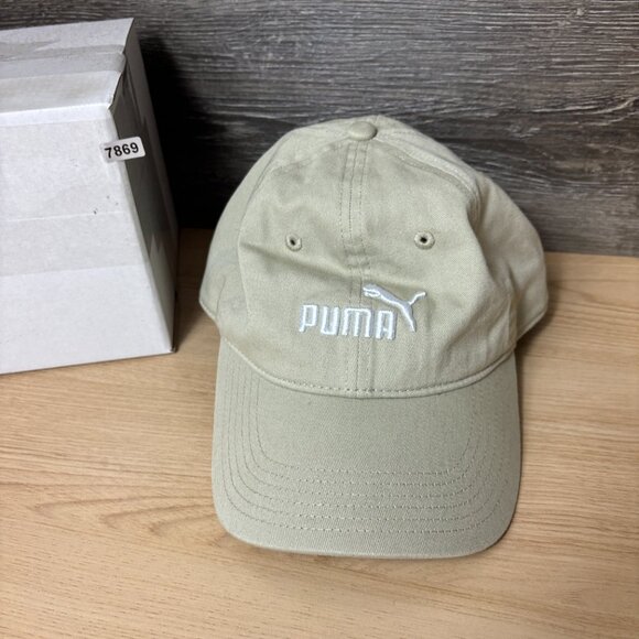 Puma Hat Cap Strap Back Brown Tan Outdoors Adjustable - Picture 10 of 10